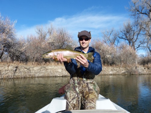 Winter Fly fishing on the Bighorn River