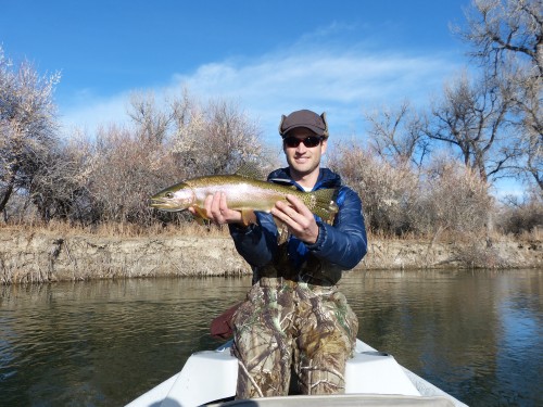 Winter Fly fishing on the Bighorn River