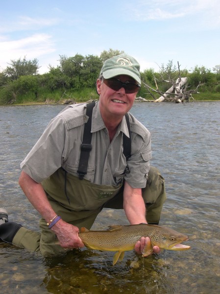 Jim with a killer Brown