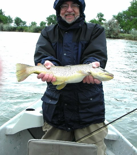 Michael Rosenberg with 22 1/2\" Brown