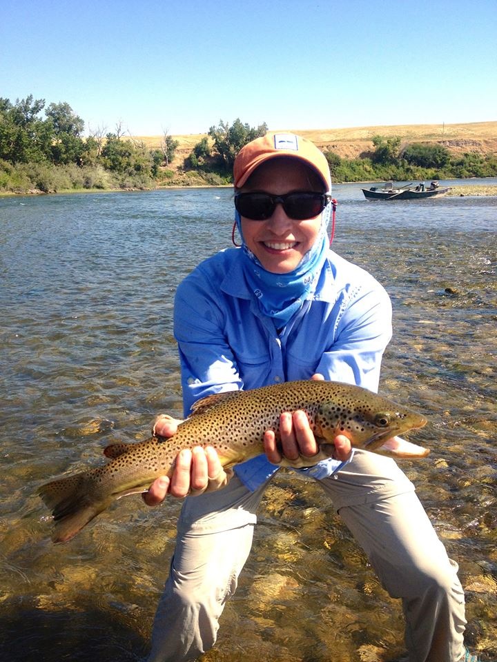 Dry Fly Fishing with Roz! Montana Fly Fishing & Bird Hunting